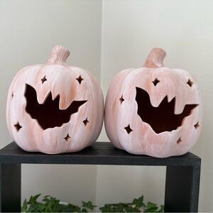 Target Hyde & Eek Boutique Teracotta Pumpkins (Set of 2)